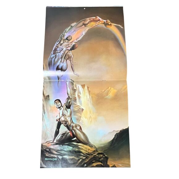 1989 Boris Vallejo Mythology Calendar Unused same dates again in 2034 - Picture 8 of 15